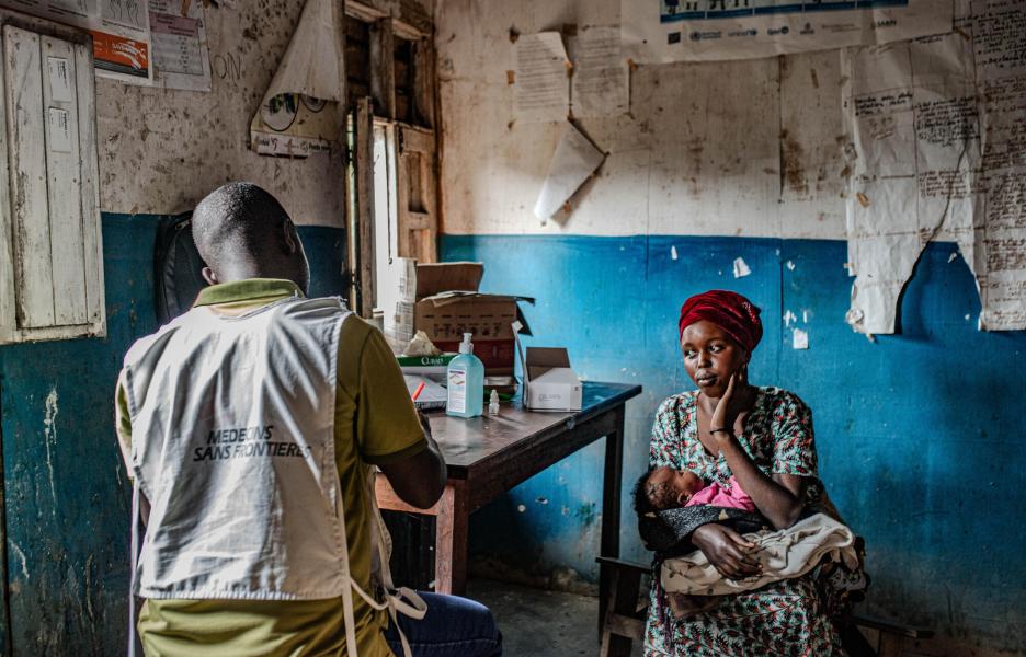 Clínicas móviles MSF en Kingi, territorio de Masisi