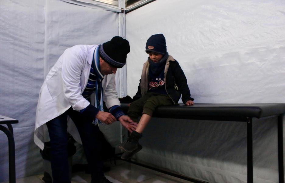 Clínica de atención primaria de salud de Mawasi Rafah