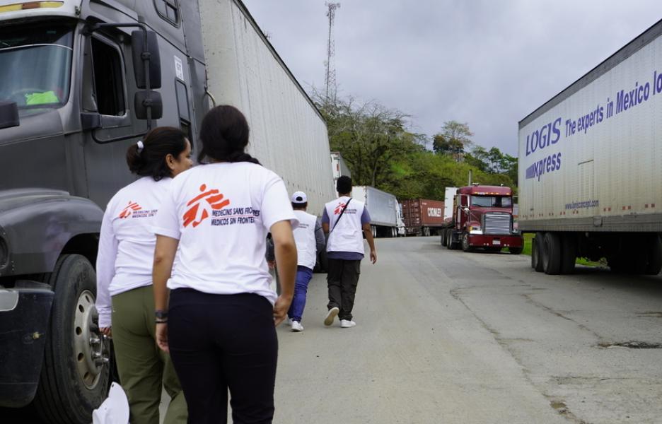 Respuesta de MSF en las rutas migratorias de América Latina