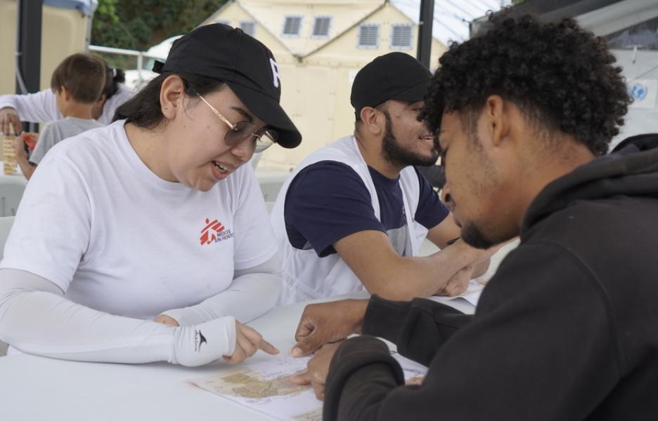 Respuesta de MSF en las rutas migratorias de América Latina
