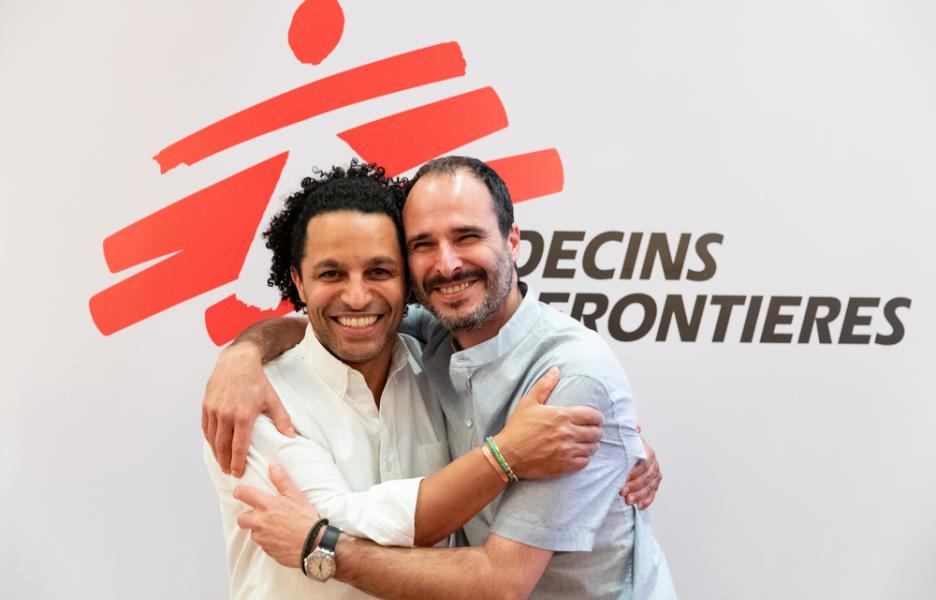 Dos presidentes.