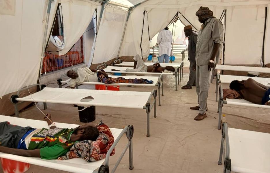 MSF-supported CTC, Nyala, South Darfur, Sudan