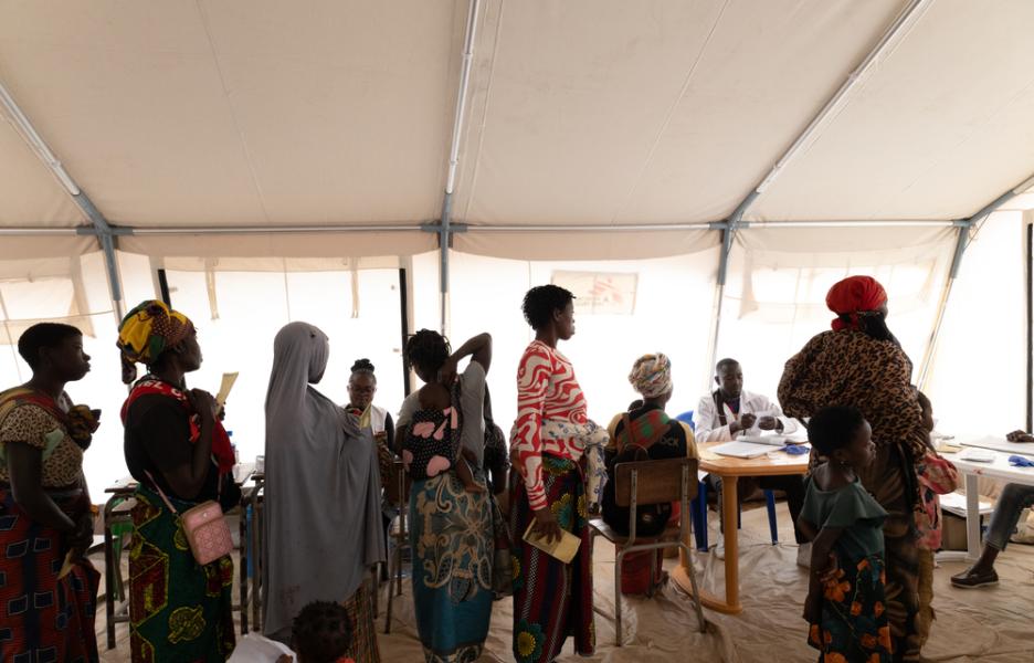 Respuesta de emergencia de MSF en Chiure, Cabo Delgado, Mozambique.