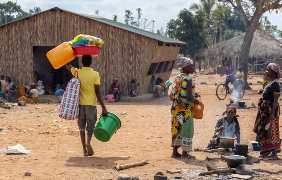 Respuesta de emergencia en Chiure, Cabo Delgado