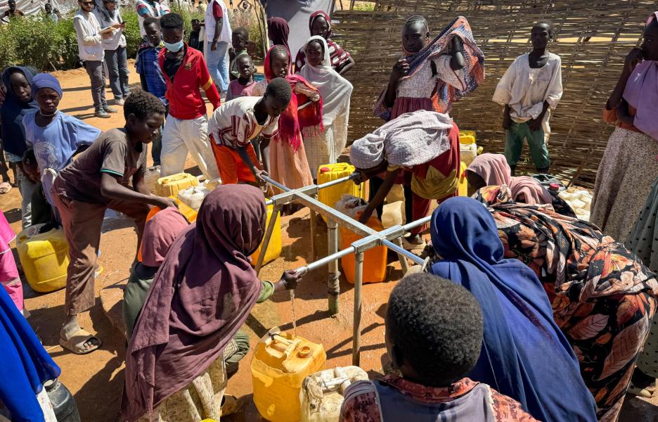 Campo de personas desplazadas de Daba Naira, Tawila, Sudán