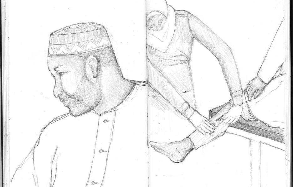 Clínicas móviles en Asuán, Egipto