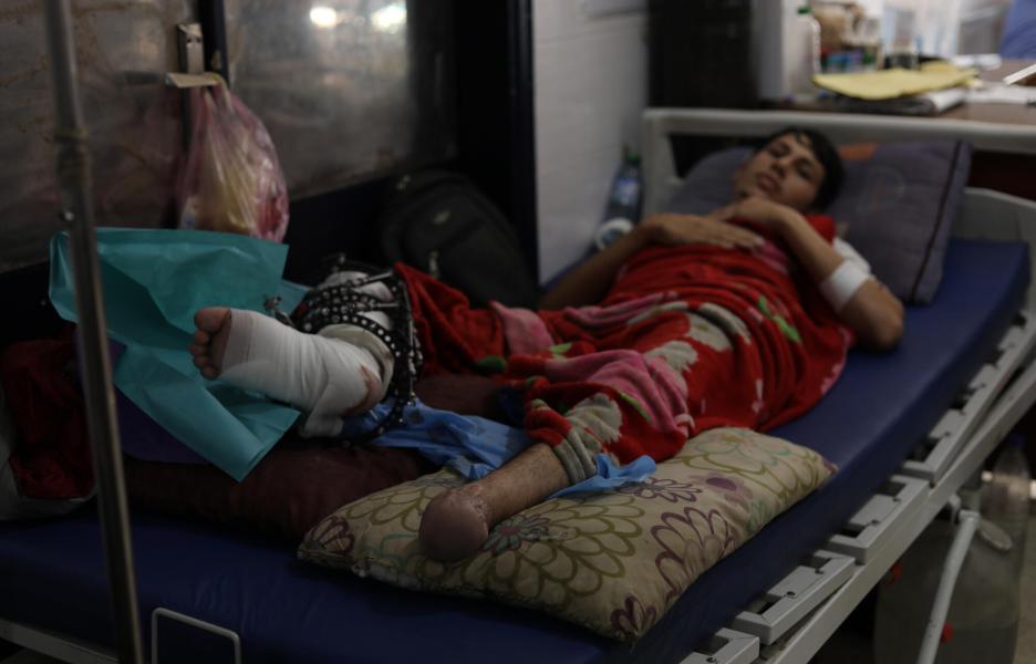 Osama necesita una evacuación médica urgente de Gaza