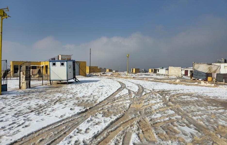 Actividades para hacer frente al invierno en Siria