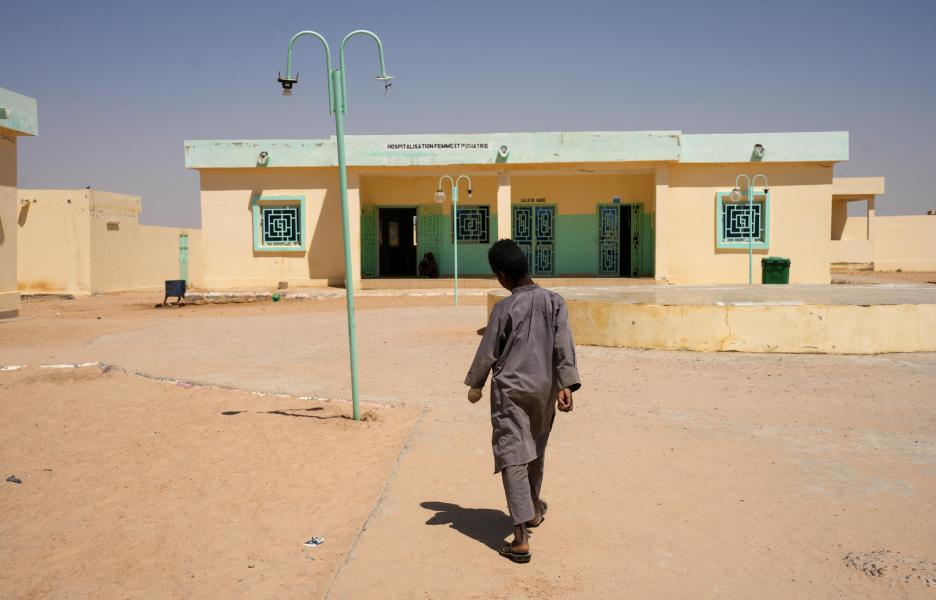 Hospital de Mabrouka, en Tine