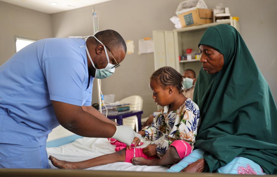 Respuesta a brote de difteria en Maiduguri