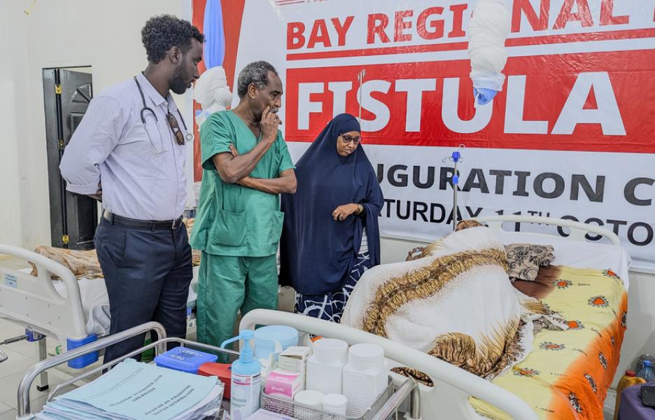 Tratamiento de fístula en Baidoa, Somalia