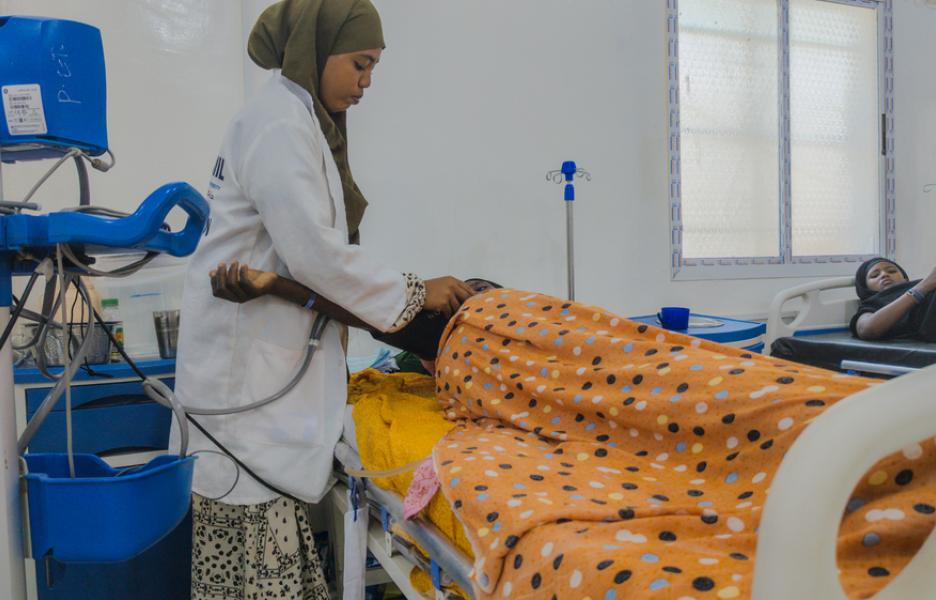 Tratamiento de fístula en Baidoa, Somalia