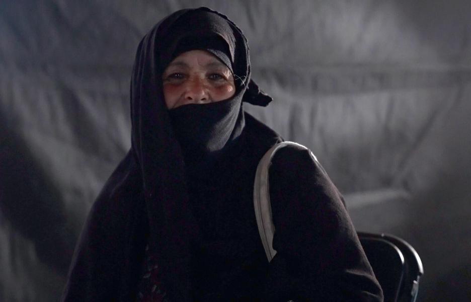 Neama Awad resultó herida en 2025 durante un reparto de alimentos organizado por la Fundación Humanitaria de Gaza.