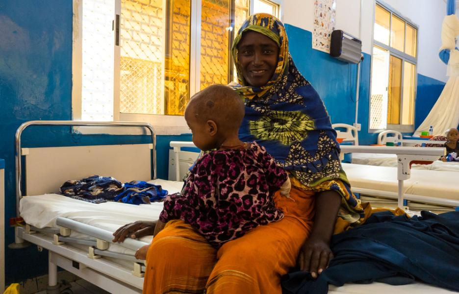 Un recorrido de 30 kilómetros para luchar contra la desnutrición en Somalia