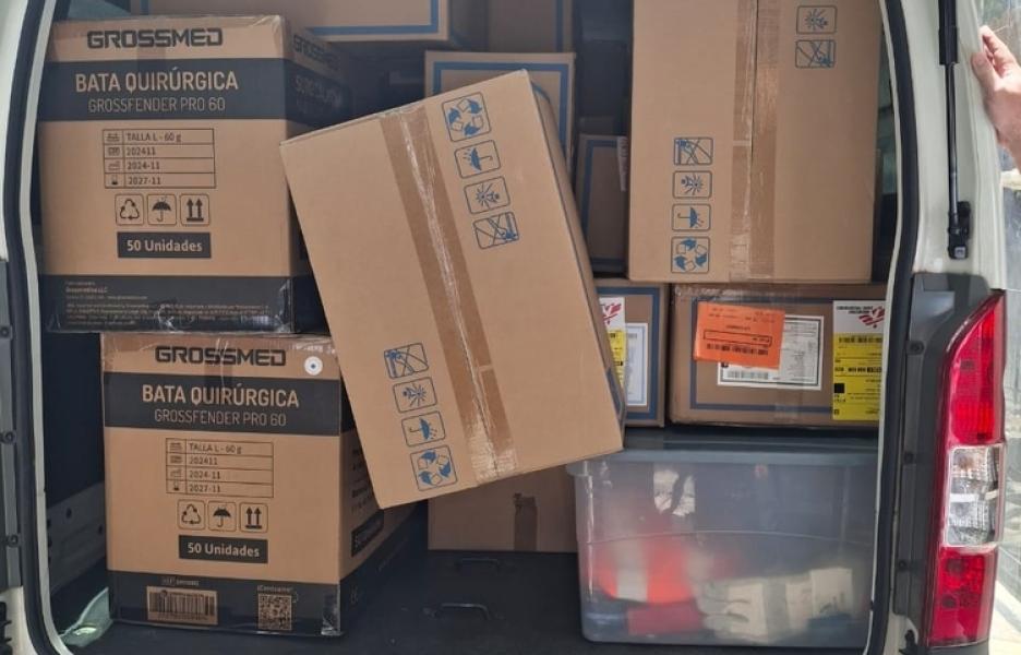 Terremoto en Venezuela - donación de kits de trauma