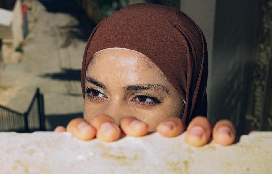Mariam, una de nuestras pacientes en el campo de refugiados de Nur Shams