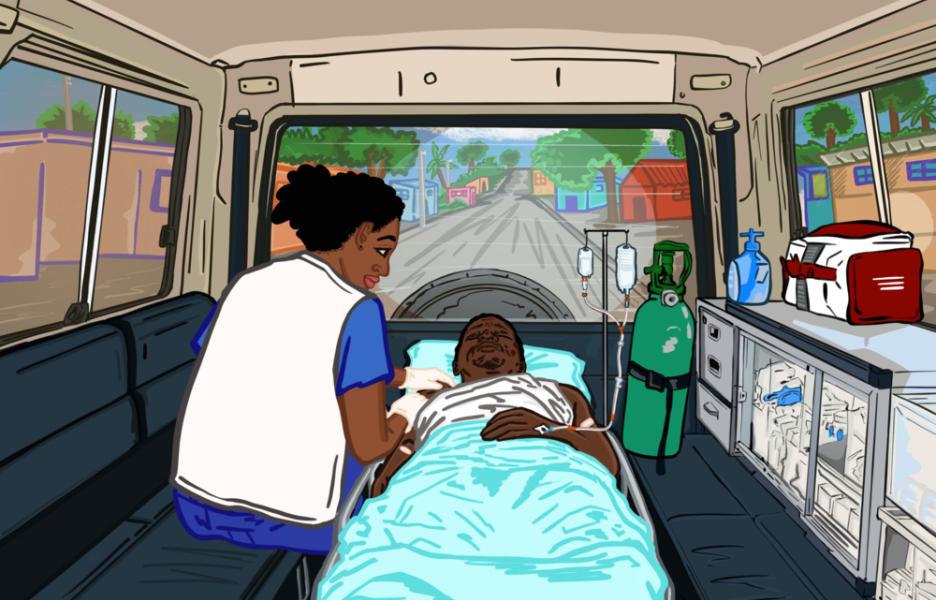 Haiti: People risk their lives to seek medical care