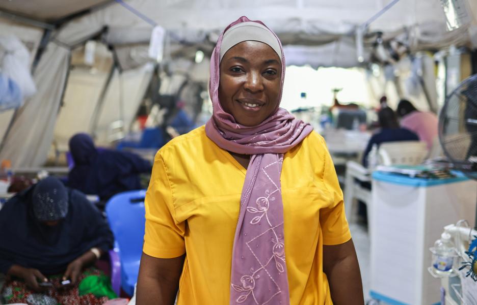Maryam Alimu, consejera y educadora de MSF.