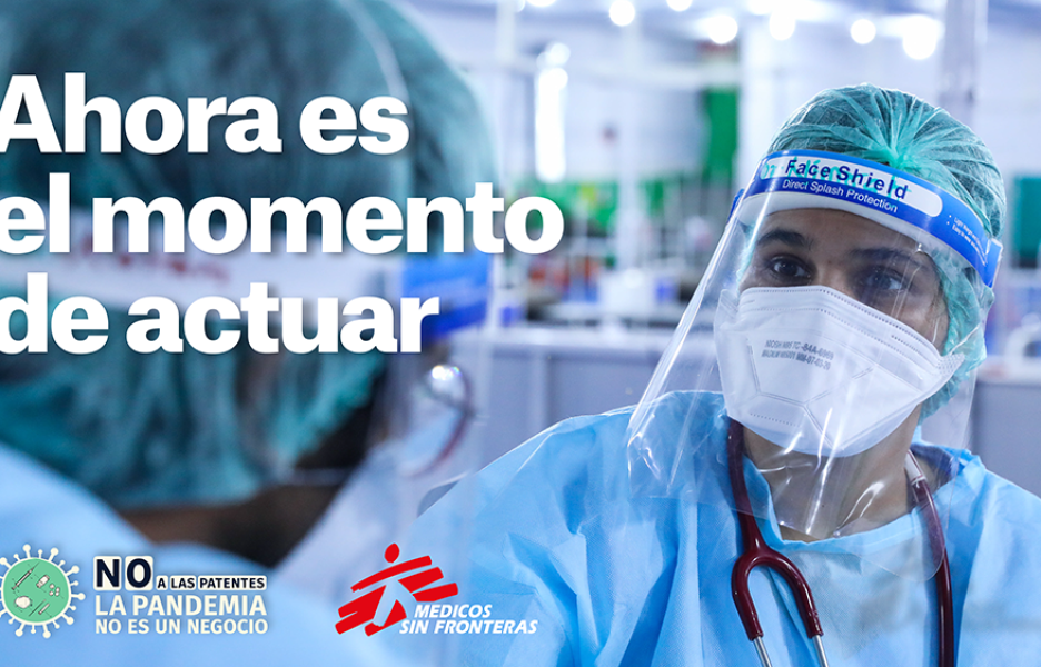Ahora es el momento de actuar: No a las patentes, la pandemia no es un negocio
