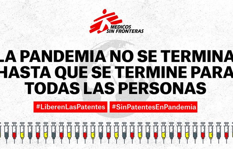 La pandemia no se termina hasta que se termine para todas las personas La pandemia no se termina hasta que se termine para todas las personas
