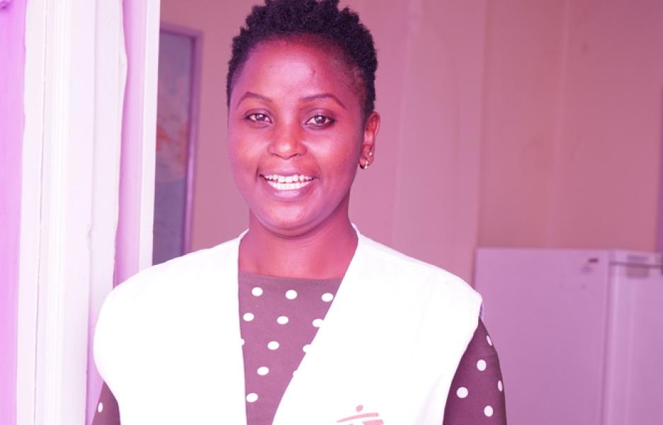 Bárbara y sus colegas en la clínica MSF tratan a más de 3.750 pacientes cada año. Mathare, Nairobi, Kenia.