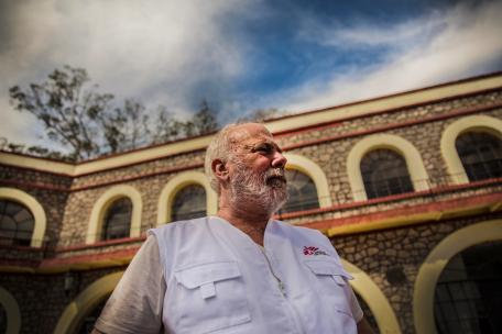 Ramón Lobo con Médicos Sin Fronteras