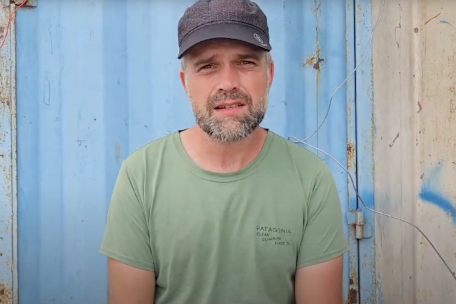 Raúl Incertis, Anestesista de MSF en el suz de Gaza