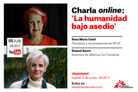 Charla Ideales que curan. 'La humanidad bajo asedio'