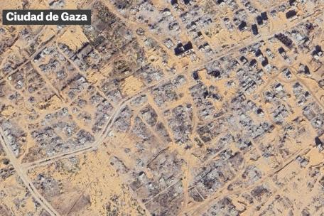 Ciudad de Gaza (captura de Google Maps)