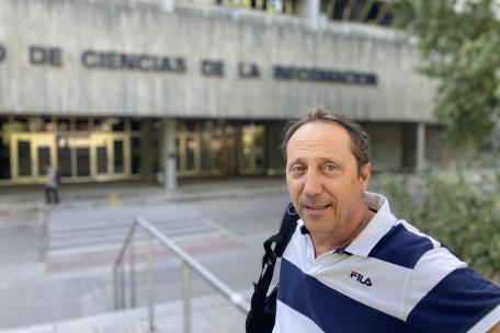 Alfonso Bauluz, periodista y presidente de Reporteros Sin Fronteras España