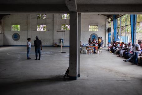 línica móvil de MSF en el barrio de Bel Air, en Puerto Príncipe. 28 de febrero de 2023. ALEXANDRE MARCOU/MSF