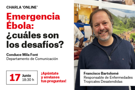 Charla 'Emergencia Ébola: ¿cuáles son los desafíos?'