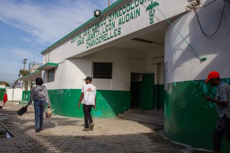 Fotografía del hospital materno Isaïe Jeanty, el pasado junio.