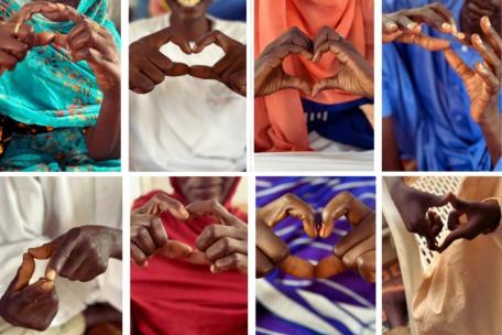 Corazones desde Chad