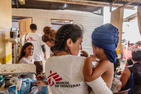 De enero a octubre de 2023, MSF realizó 51.500 consultas médicas y de enfermería en Darién, Panamá.