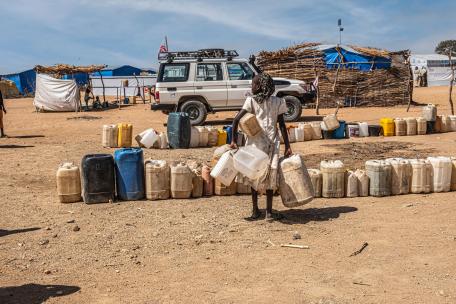 Crisis de agua en el campo de personas refugiadas y retornadas de Metche