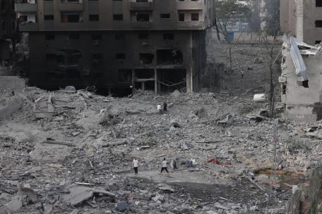 En el interior de Gaza, ilustraciones