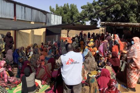 Desnutrición en el campo de Zamzam, Darfur del Norte