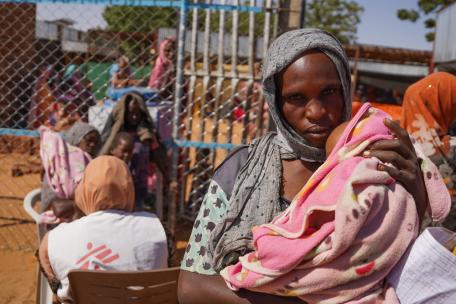 Gestionamos una clínica en el campo de Zamzam, Darfur del Norte, Sudán