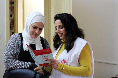 Noura Arafat, mediadora intercultural de MSF