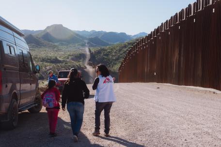 Migrantes en la frontera estadounidense - Arizona