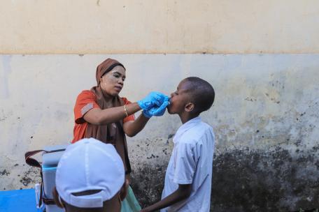 Intervención de emergencia contra el cólera en Comoras