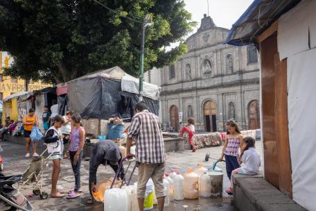 Migrantes atrapados en México