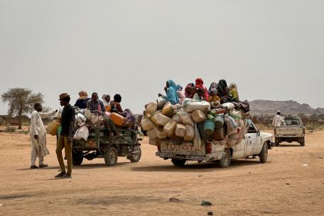 Intervención de emergencia de MSF en Tawila, Sudán.