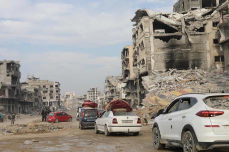 Norte de Gaza, febrero de 2025.