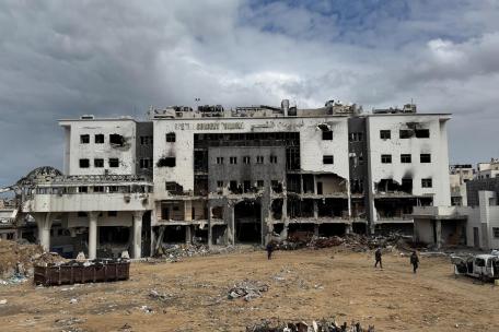 Norte de Gaza, febrero de 2025.