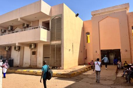 El hospital de Al Nao, en Omdurmán.