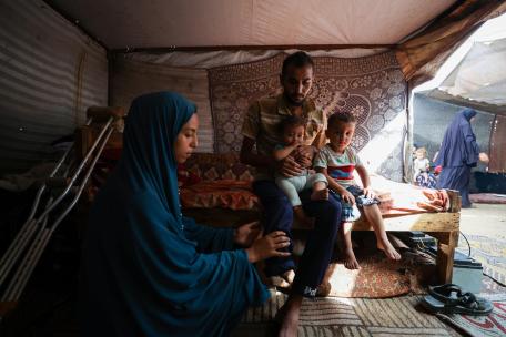 Condiciones de vida indignas en Gaza