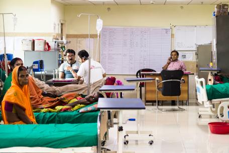Tratamiento de la coinfección de kala azar y VIH en Bihar, India. 6 de agosto de 2018.