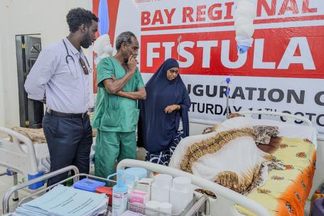 Tratamiento de fístula en Baidoa, Somalia